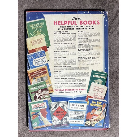 The YOUNG CRAFTSMAN 450+ Easy Projects, 1943 Popular Mechanics Illustrated - Picture 2 of 6